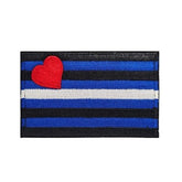 Leather Pride Velcro Embroidered Patch Embroidered Patch PRIDE MODE